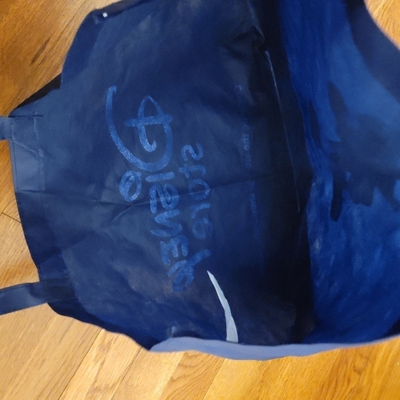 Disney Store Mickey Mouse Blue reusable large tote bag - Picture 6 of 9